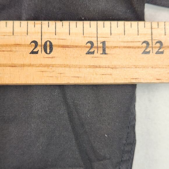 7 Diamonds Stretch Cotton Chocolate Brown Shirt Sleeve Button Up Shirt SZ XL EUC - Picture 10 of 15